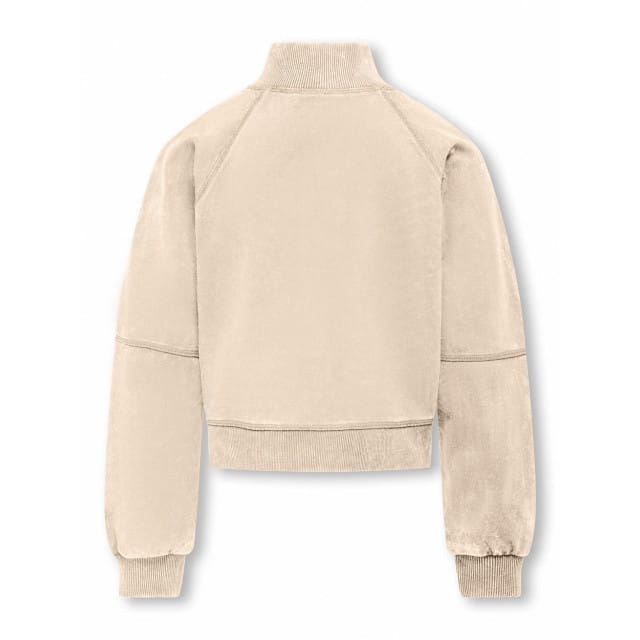 ONLY KOGDONNA L/S HALF ZIP WASHED UB SWT Meisjes Trui - Maat 122/128