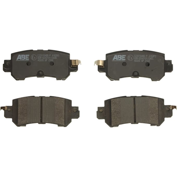 Remblokset ABE C23018, achter
