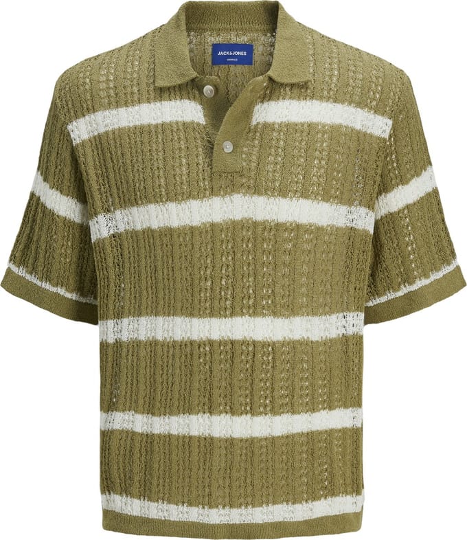 JACK&JONES - JORFINN KNIT SS POLO - Heren - Polo's