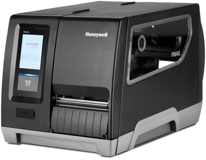 Honeywell PM45, 8 dots/mm (203 dpi), peeler, LTU, disp., USB, USB Host, RS232, Ethernet | PM45A10000030200