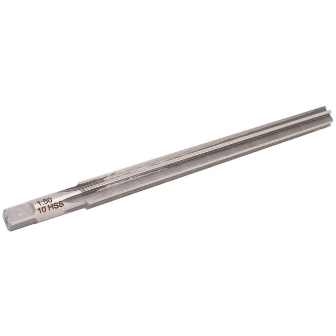 Alésoir Machine Mandrin Acier Rapide Queue Cylindrique Broche Conique Outil de Quincaillerie 10mm