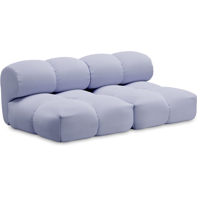 Objekte unserer Tage zander Sofa Design 02 (2,5 -zit) - Vidar 0723 lila blauw
