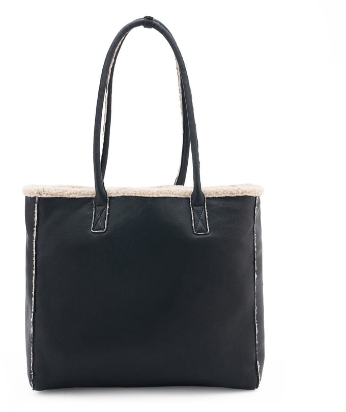 FREDsBRUDER shopper schoudertas Take All You Need Shopper Black zwart