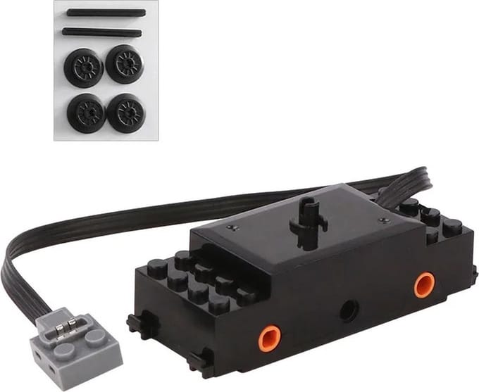 Treinmotor - Powerfuncties -Let op de aansluiting Als het wel hetzelfde is - Compatibel met , MOC, Mould King, CaDA en andere merken-