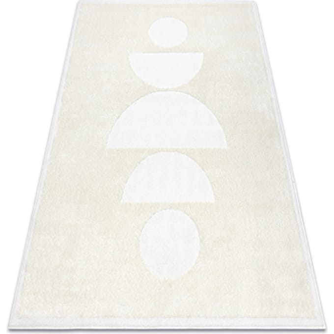 Kleden Rugsx Tapijt modern MODE 8598 geometrisch creme 80x150 cm