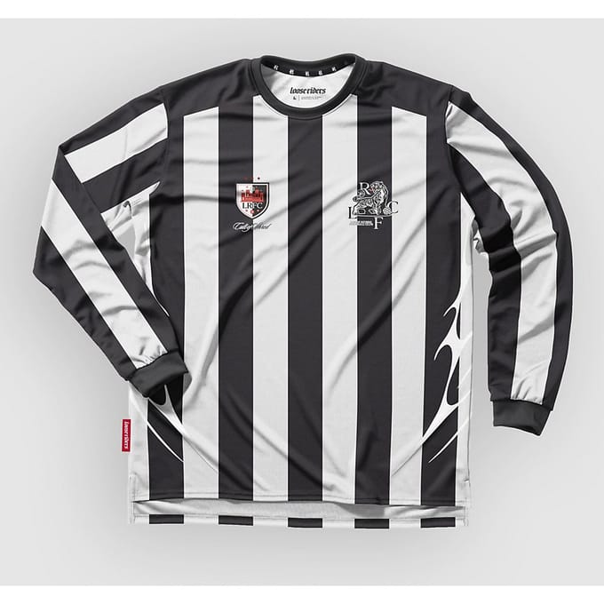 Loose Riders Dirby Tribe Long Sleeve Jersey wit