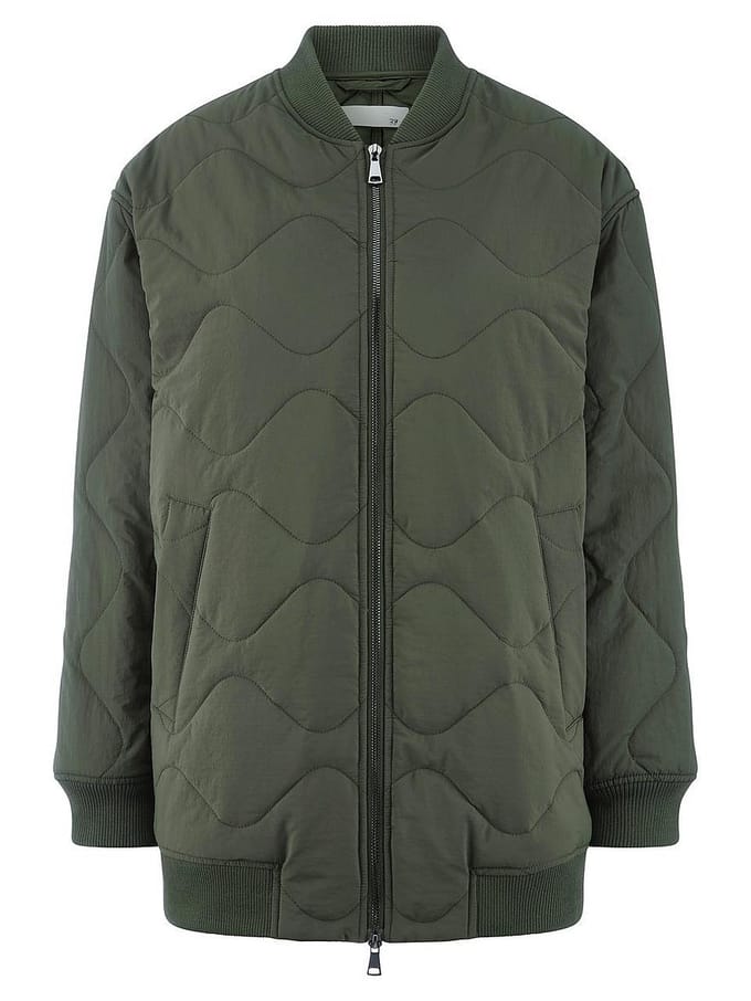 Gewatteerde blouson Van Peter Hahn groen