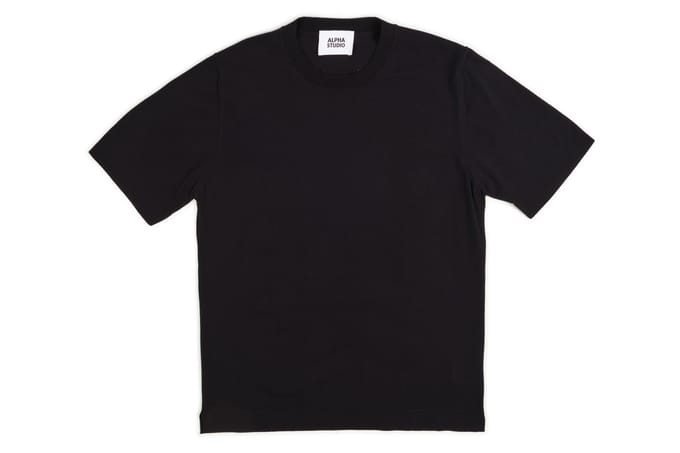 Alpha Studio - T-shirt M/m Technical Cotton AU-5040C 108O BIAN