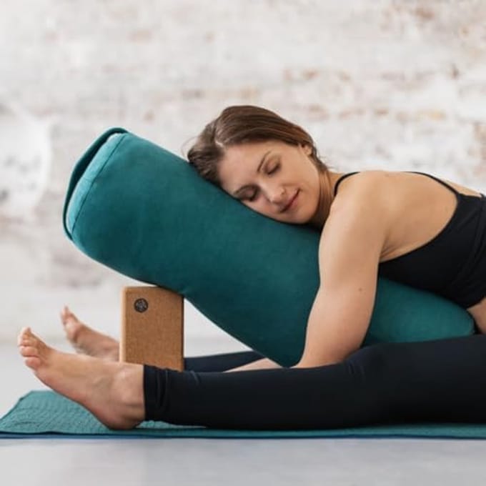 Yogablok van gerecycled schuim voor optimale ondersteuning en comfort