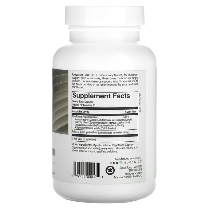 Mycophyto®, 60 Plantaardige Capsules
