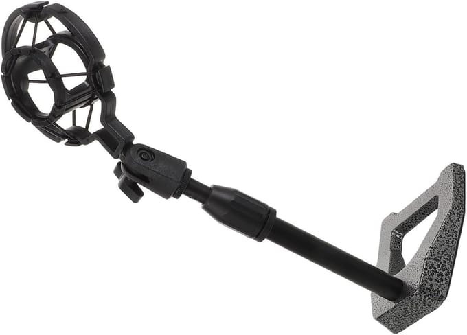 Microfoonstandaard Bureau - Microfoonhouder - Opnemen Geluid - Trillingsdempend - 32.5 cm - Zwart
