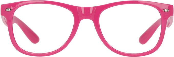 Folat - Feestbril Blues Brothers NEON - Roze