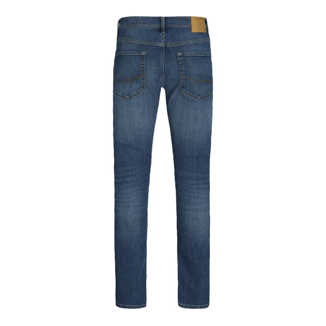 JACK & JONES Heren jeans, regular fit, normale taillehoogte (Blauw, 34/32)
