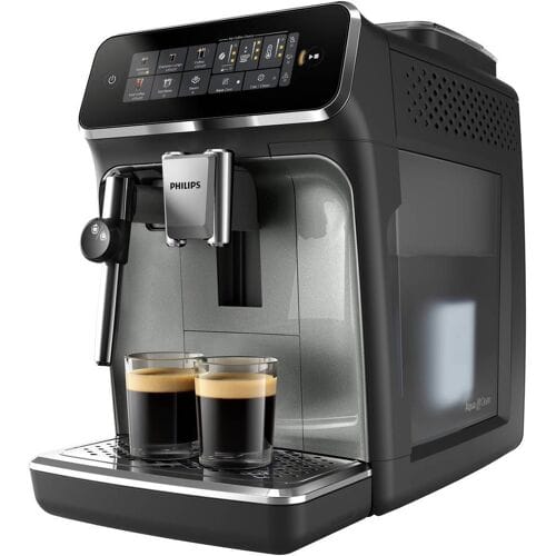 Philips 3300 series EP3329 - automatic coffee machine with milk frother - 15 bar - black panther