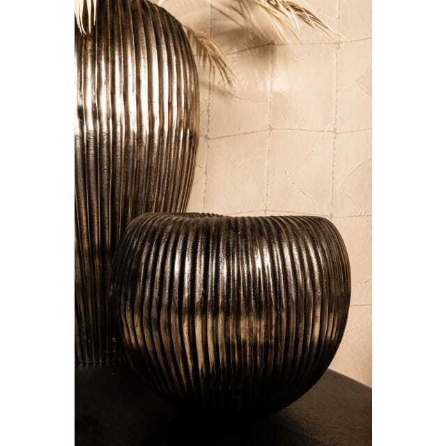 PTMD - Pot Russel - Zilver - 40x40x34cm