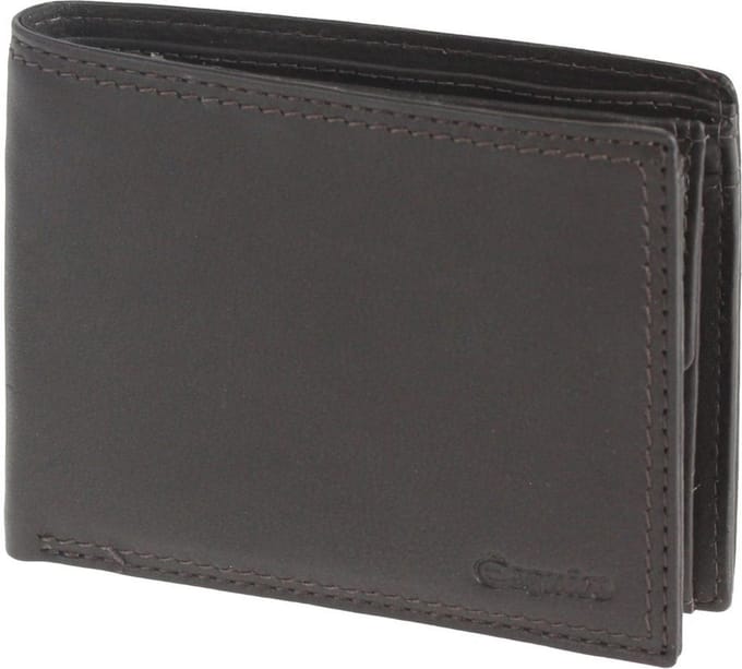 Esquire Duo Portemonnee Leer 12 cm - Jongens - Horizontaal - brown