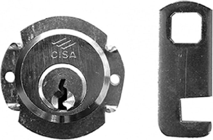 Automatencilinder - Vernikkeld - Messing - CISA - Cisa automaat72210 20x30mm verschillend sluitend