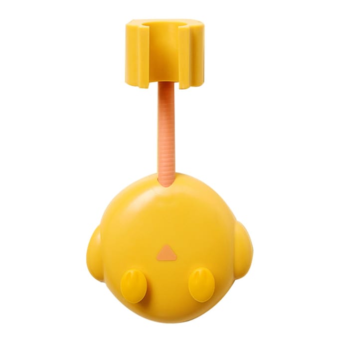 Support de Pommeau de Douche Réglable Support de Pommeau de Douche Multifonctionnel Mural Support de Douche Jaune yellow