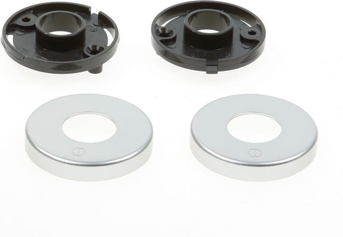 Hoppe Krukrozetten Aluminium 42KV F1 (Paar) - 812981