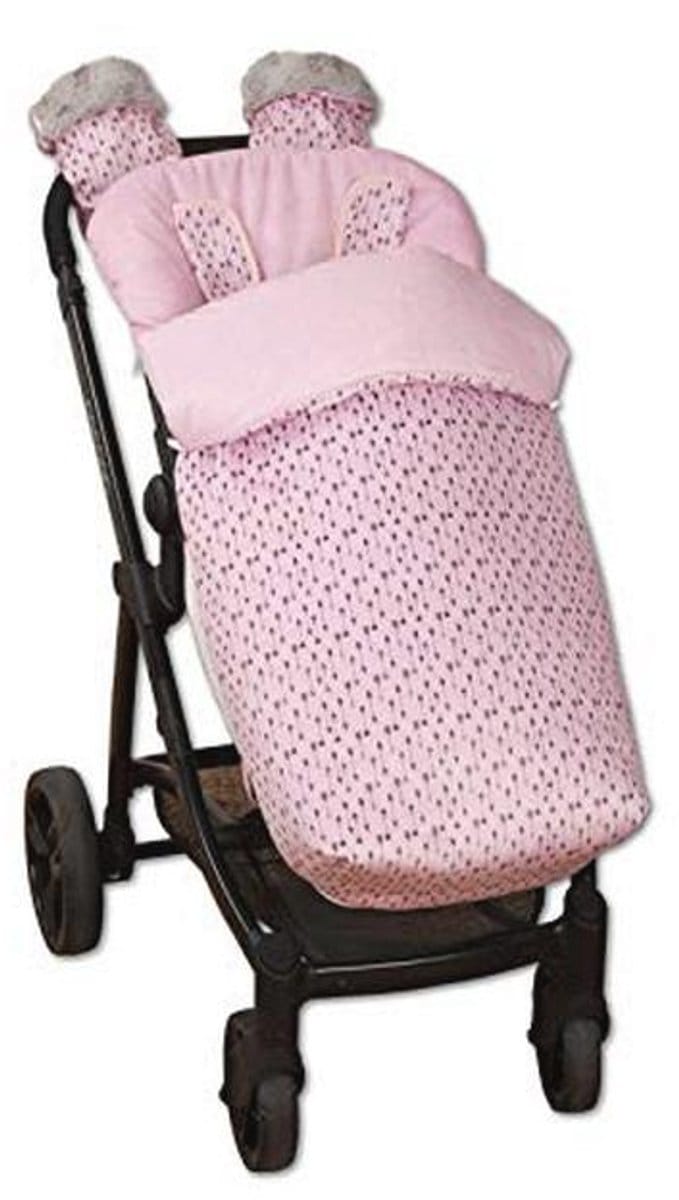 Voetenzak voor Baby, Uniseks, Roze