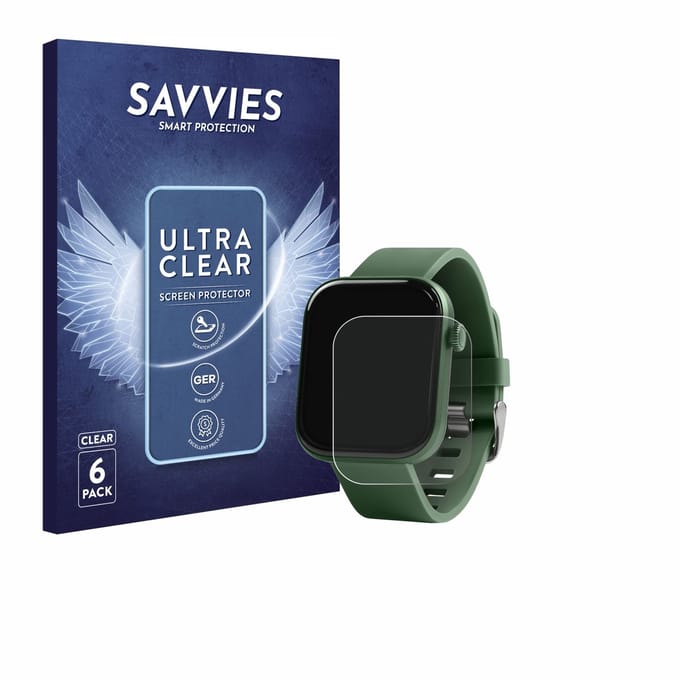 Savvies - Screenprotector voor Reflex Active SERIES 40 1.85" - Folie Beschermfolie transparant 6 Stuks
