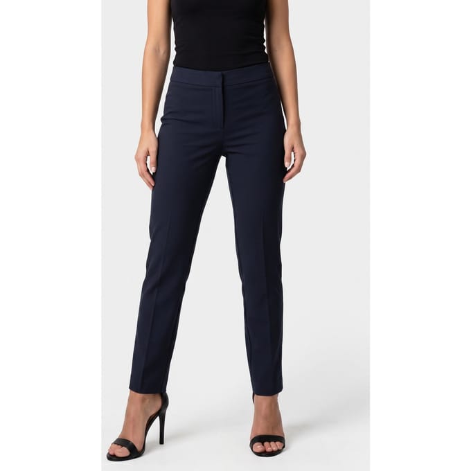 GUESS Roberta Pant Smart Blue Multi Taglia: 46 | Pantaloni da completo Outlet | Donna | Blu