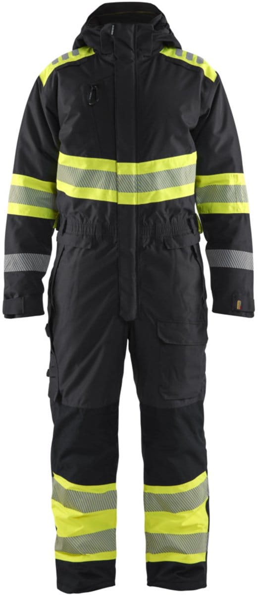 Blaklader 6720-1977 Winter Overall Hi-Vis - Zwart/High Vis Geel - MS