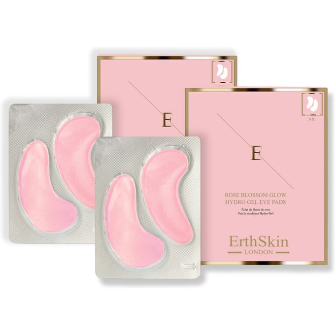 ErthSkin London 2x Rose Blossom Glow Hydro-Gel-oogpads 1