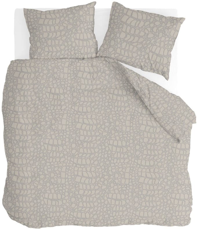 Byrklund Dekbedovertrek Kiki - 240x220 - 80% Polyester / 20% Katoen - Beige