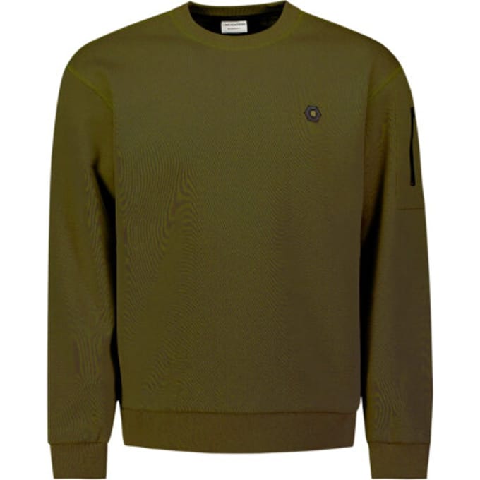 No Excess Heren sweater 33130857 152 moss