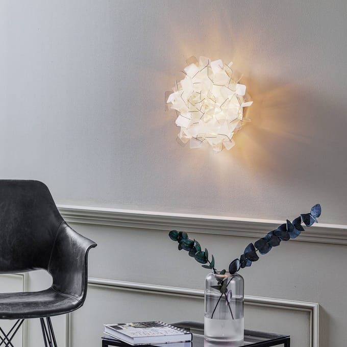 Slamp Clizia plafondlamp, Ø 32 cm, fumé