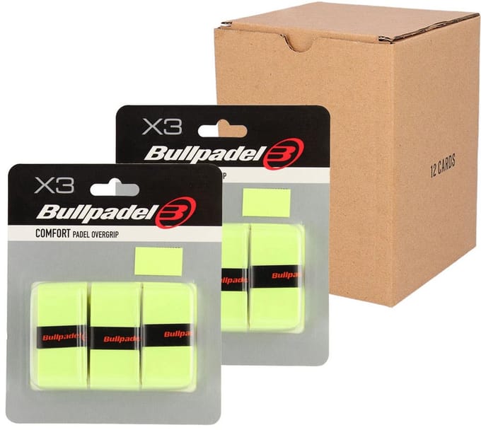 Box Overgrip Bullpadel Gb1200 Yellow 12pc