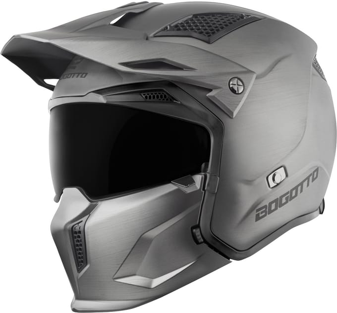 Bogotto Radic Scratch ECE 22.06 Motorhelm - Helm