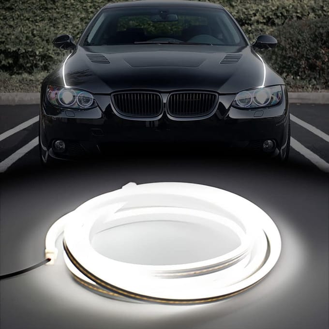 Flexibele LED Dagrijverlichting voor Motorkap Auto SUV Vrachtwagen 12V