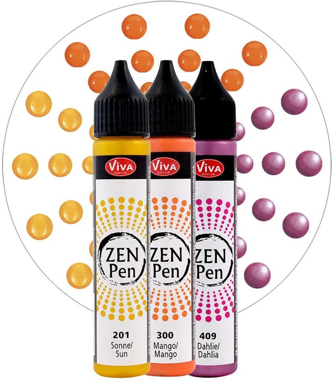Zen-Pen 3er Set – Farbe der Mitte