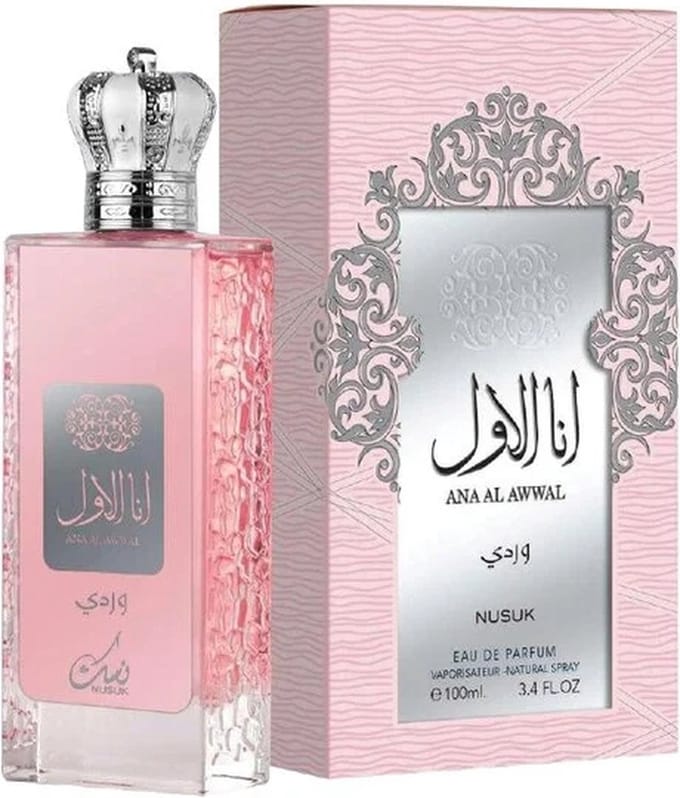 Nusuk Ladies Ana Al Awwal Wardi Eau De Parfum – 100 ml