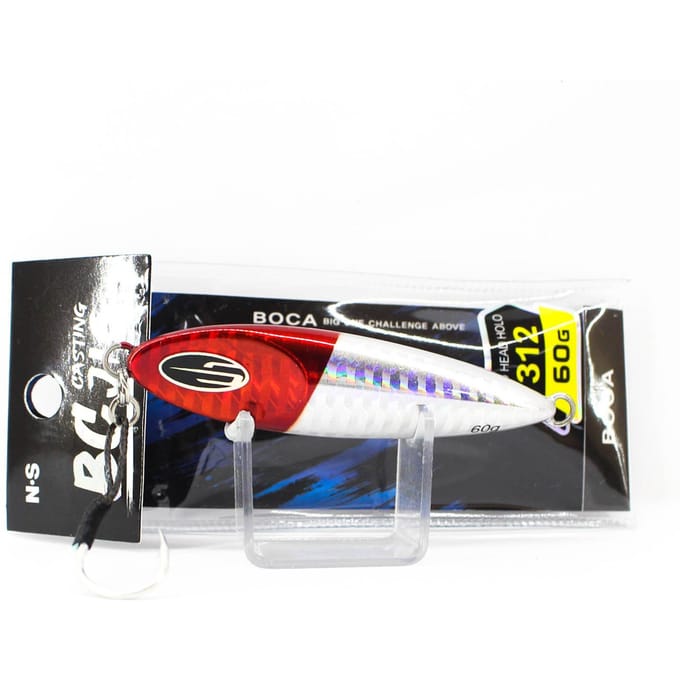 NS Black Hole Metal Jig Boca 60 gram 312 Redhead Holo (7254)