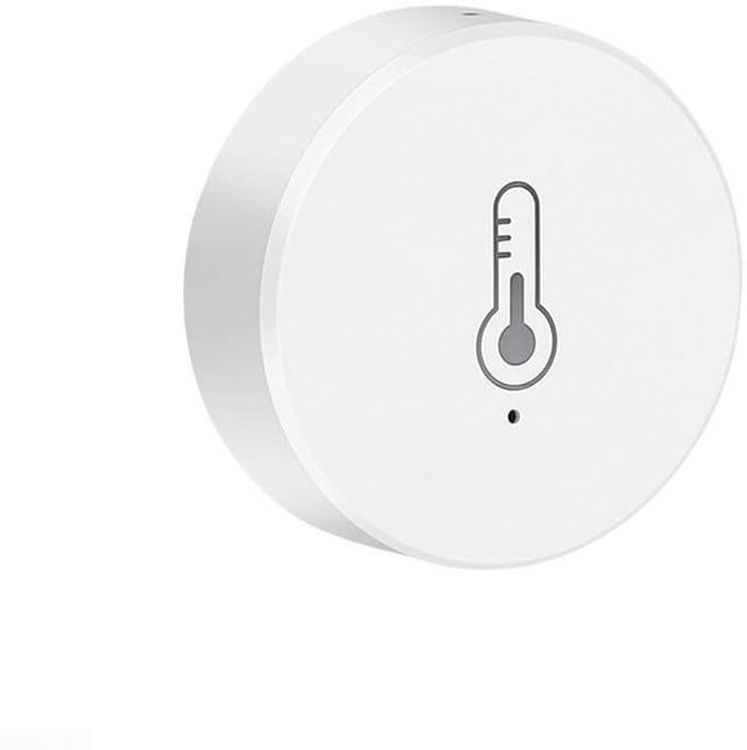 Mini Sensor - Vochtigheid Meter - Slim Huis - Real-time Monitoring - 13x13x3 cm - Wit