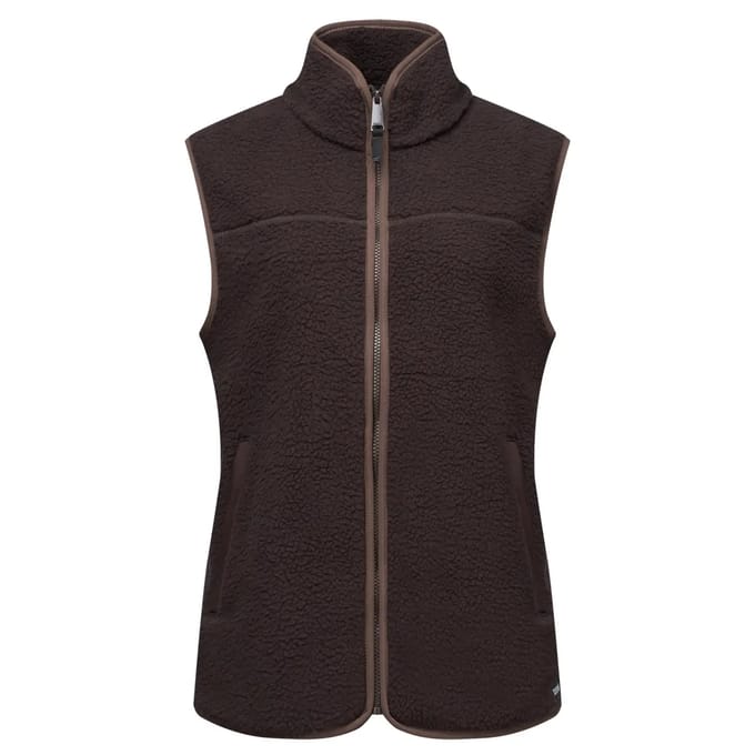 Mouwloze fleece voor dames Regatta Frankie Borg B/W
