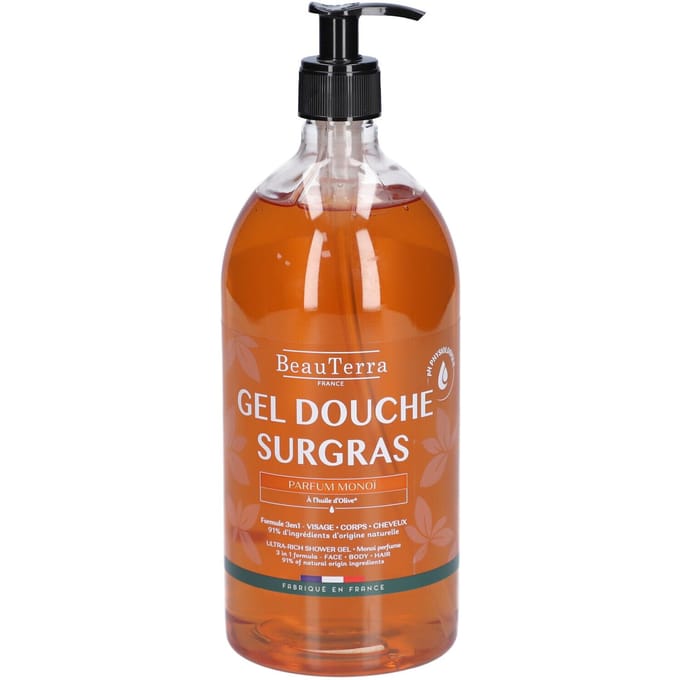 BeauTerra Ultra Rich Shower Gel Mono&iuml; 1000 ml