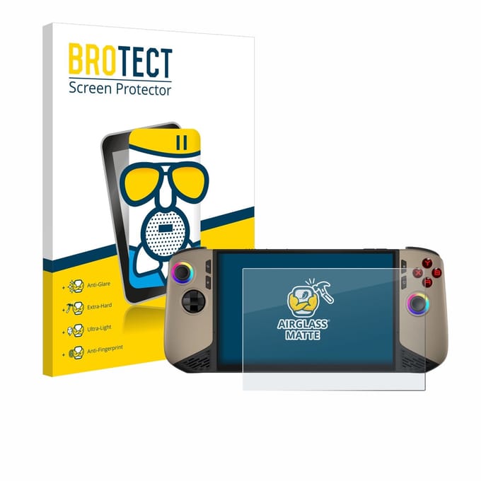 BROTECT - Screenprotector voor MSI Claw 8 AI+ - Folie Beschermfolie Beschermglas matte