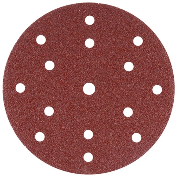 Makita B-51459 Schuurschijf 150mm K120 Red Velcro