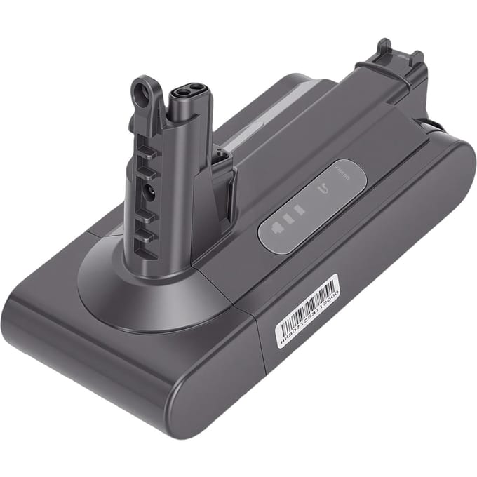 3000mAh Li-ion Batterij Vervanging voor   Animal Absolute   Stofzuiger gray