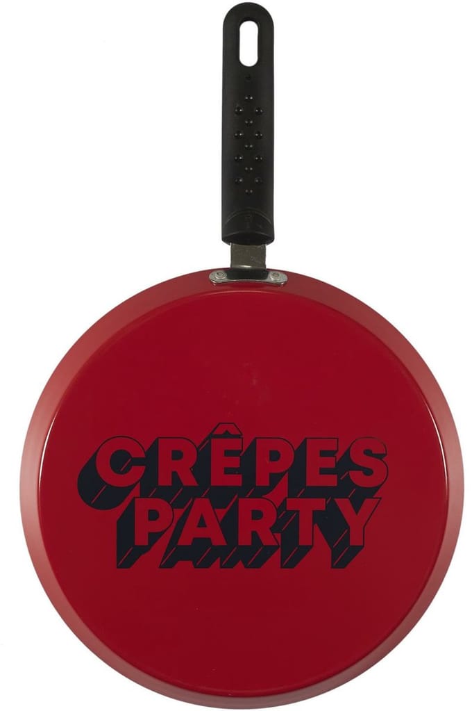 Lily Cook Pannenkoekenpan - rood - D26 cm - Aluminium