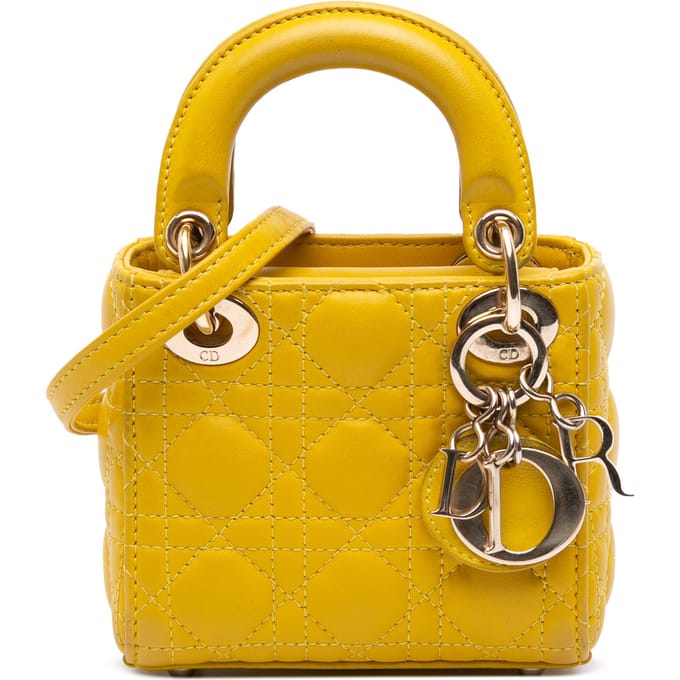 Lady Dior Mini Tophandle Tas
