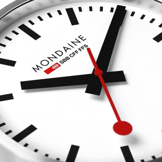 Mondaine Railways A990.CLOCK.16SBB Wall Clock 25 cm Klok