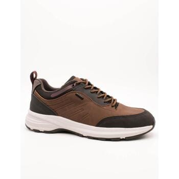 GEOX SENALES ABX HEREN Sneakers - COGNAC/ZWART - Maat 41