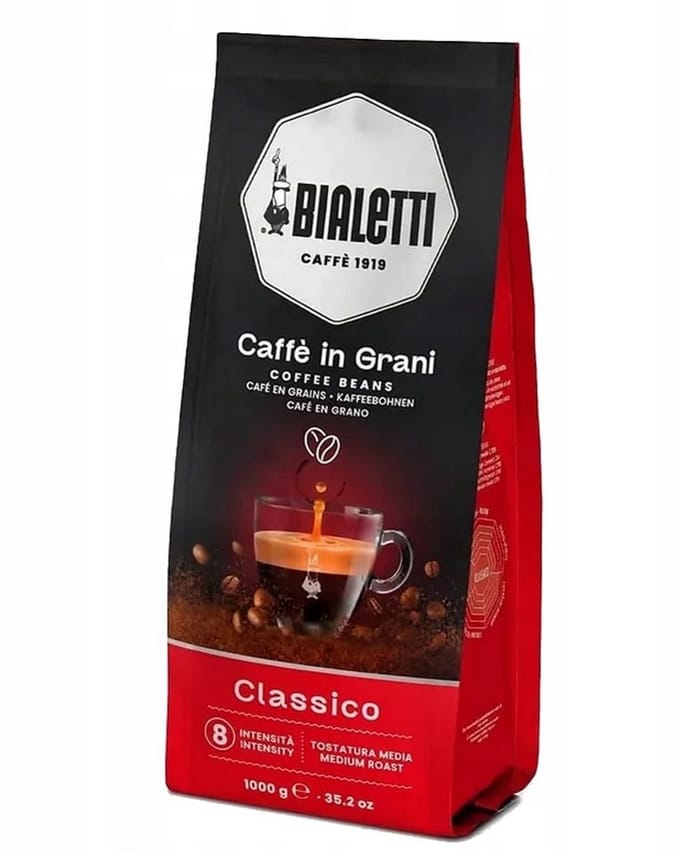 Bialetti Classico - Koffiebonen - 1000 gram - Italiaanse koffie