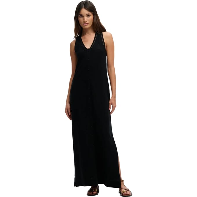 Maxi-jurk voor dames Superdry Laddered