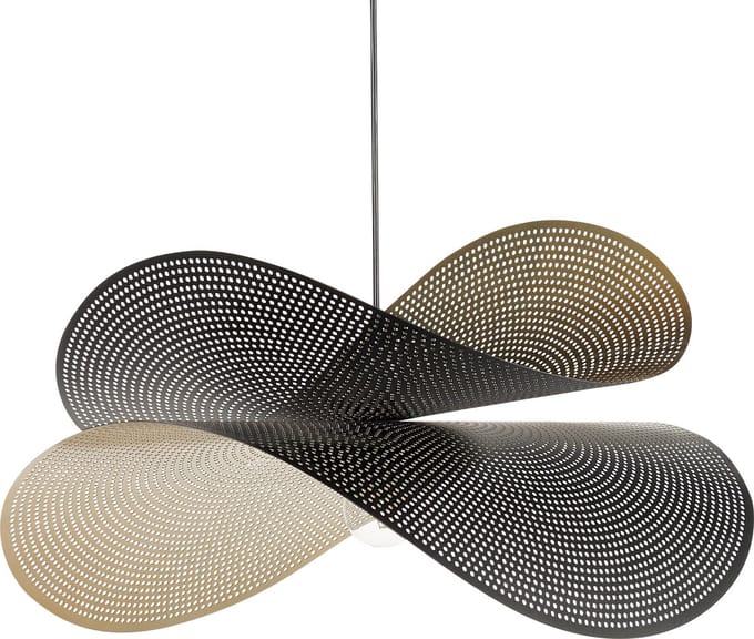 DOYLES- Hanglamp - Zwart/Goud - Metaal